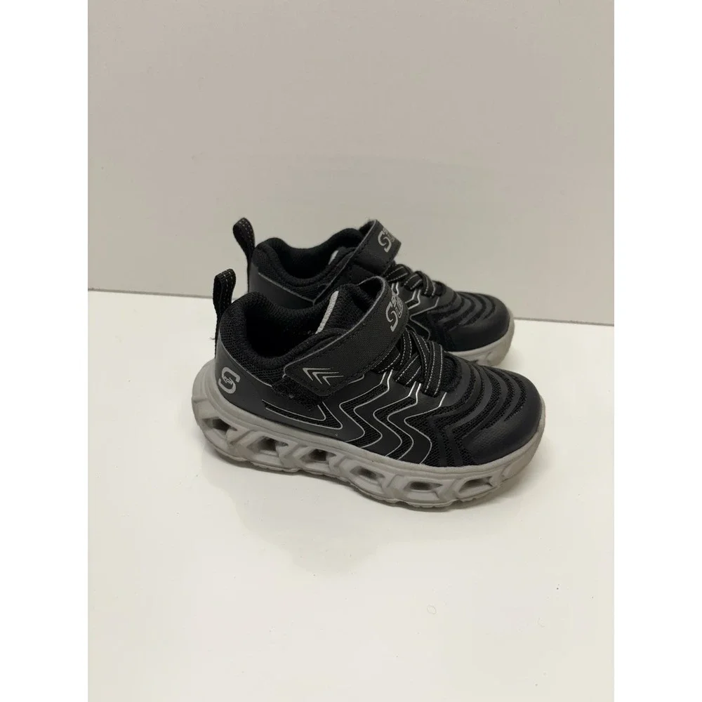 S Sport By Skechers Toddler Boys'‎ Sz 7 Hook  & Loop Closure Sneakers Light Up
